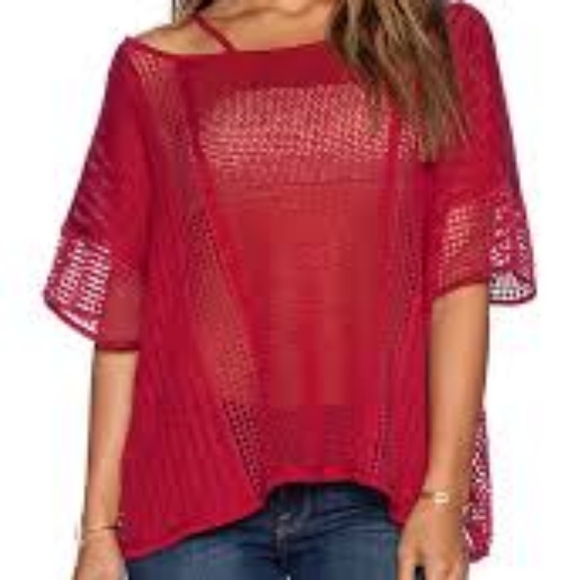 Free People Echo Open Stitch Knit Top Size Small - Picture 10 of 10